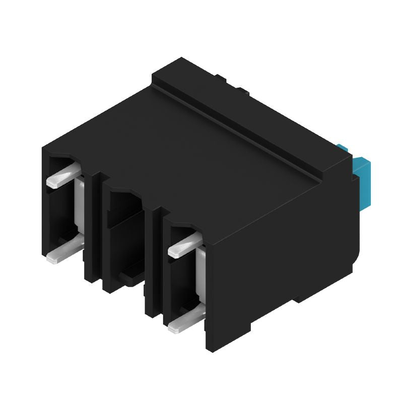 2766140000 - 5.08mm Circuit Board Terminals, 180° Angle, Black, 3 Poles  (Pack of 38)