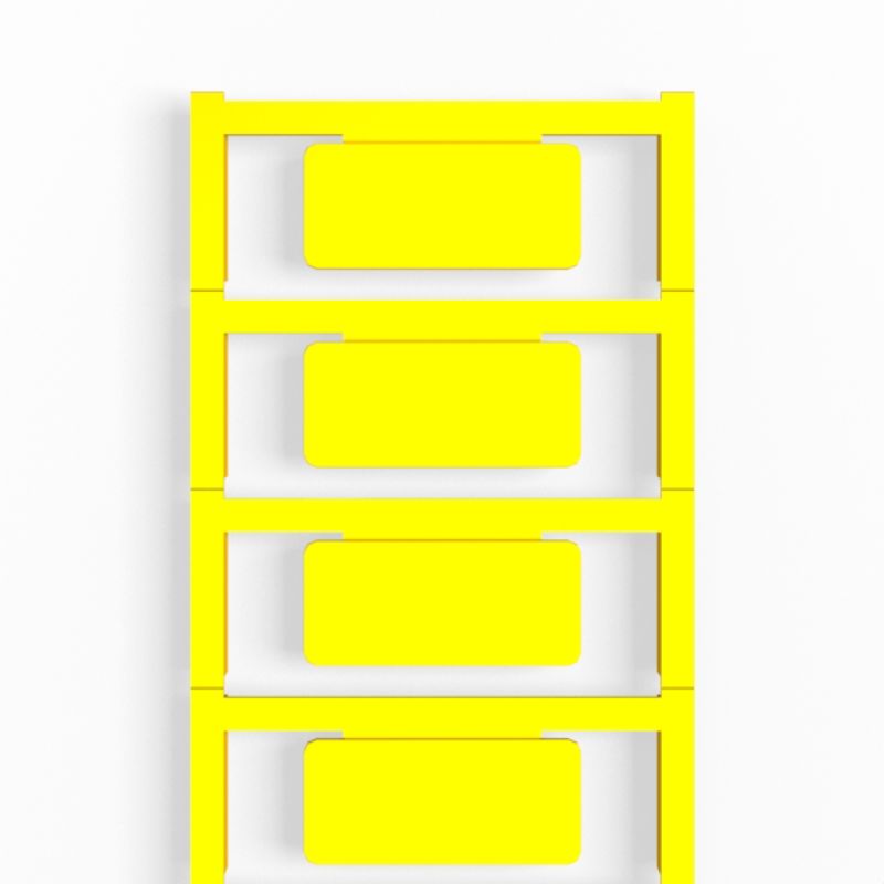 1248630000 - Yellow 19x42mm Self-Adhesive Device Marker, RoHS Compliant  (Pack of 40)