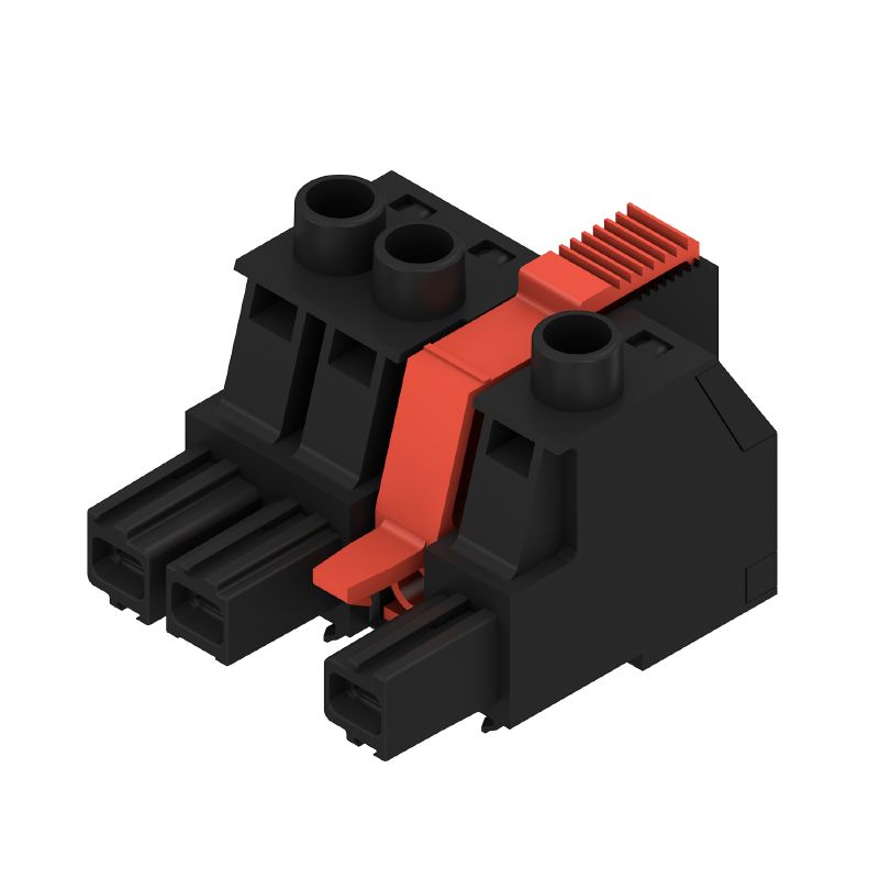 1505740000 - 10.16mm 3-Pole Female Plug PCB Connector with 180° Clamping  (Pack of 32)