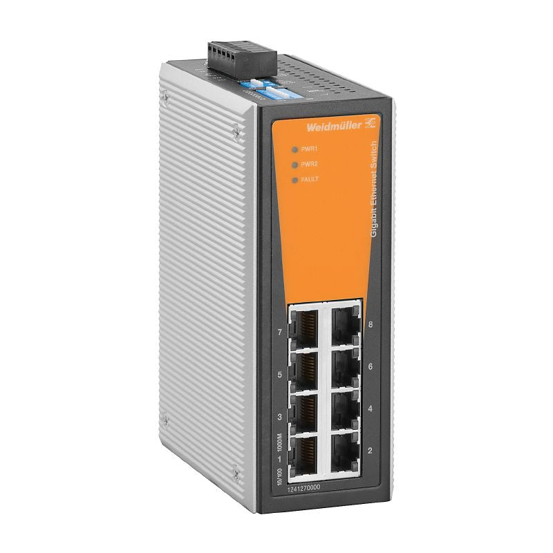 1286860000 - 8-Port Gigabit Ethernet Network Switch, Unmanaged, UL Certified