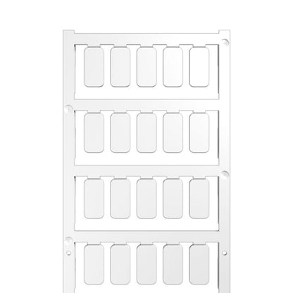 1248580000 - White 9.5x18mm SwitchMark Labels with Double-Sided Adhesive  (Pack of 200)
