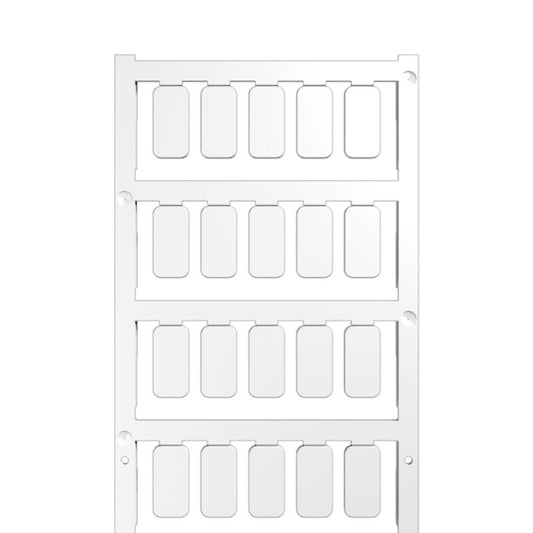 1248580000 - White 9.5x18mm SwitchMark Labels with Double-Sided Adhesive  (Pack of 200)