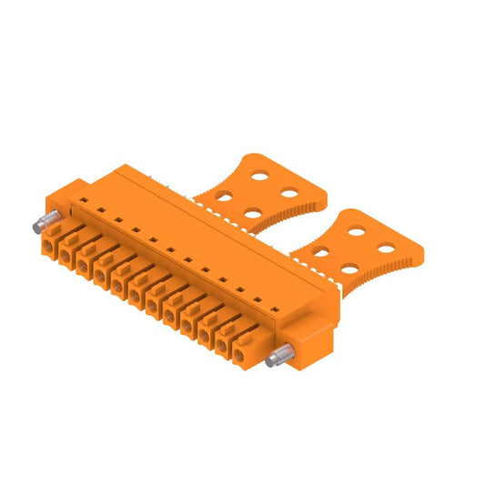 1236040000 - 3.81mm Female PCB Connector, 12 Poles, PUSH IN Design  (Pack of 50)