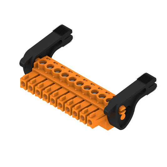 2442400000 - 3.81mm 10-Pole PCB Connector with 180° Angle Connection  (Pack of 50)