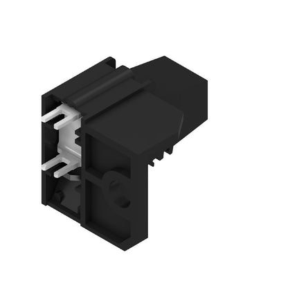 1226590000 - 15mm PCB Terminal, Black 90° Connection, 4.5mm Solder Pin  (Pack of 20)
