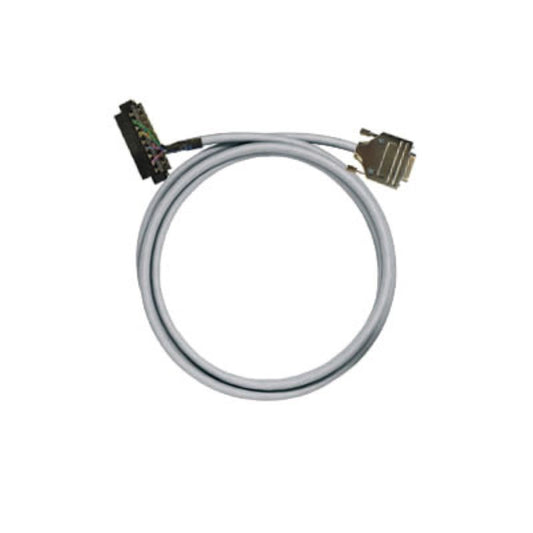 7789043010 - 1m PVC Cable for Rockwell Compact Logix, 15-Pole SUB-D Connector