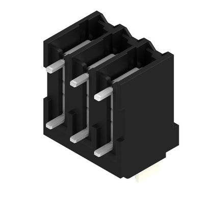 1870530000 - 3-Pole PCB Terminal, 3.50mm Pitch, Push-in Connection, Black  (Pack of 49)