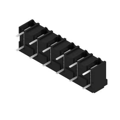 1874290000 - 7.62mm Black Terminal Block, 6 Poles, 90° Orientation  (Pack of 265)