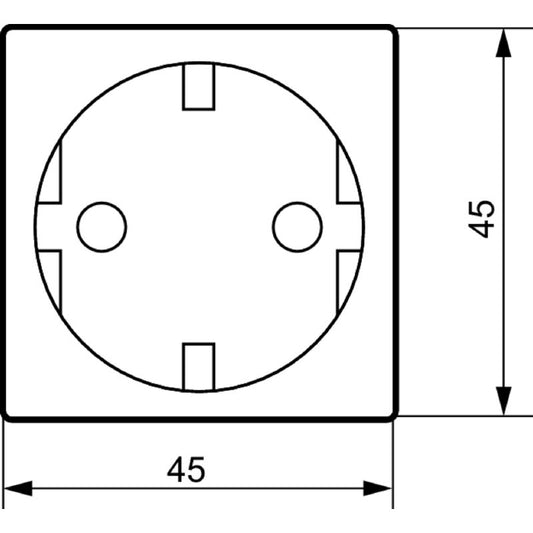 1554000000 - Type F FrontCom Connector, 34g, -5°C to 40°C Operating Range
