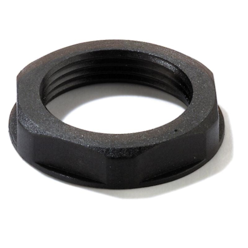 1736940000 - M25 Plastic Locknut, 6mm Height, PA6 Material  (Pack of 25)
