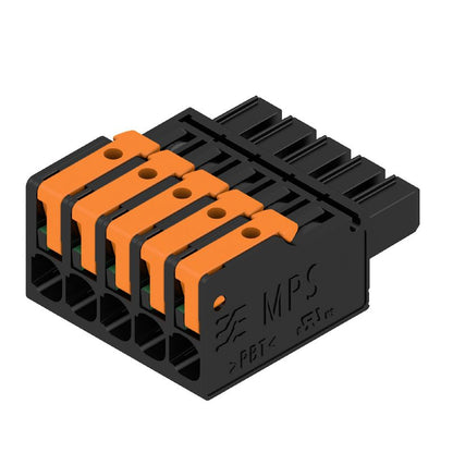 2790420000 - 5-Pole PCB Connector, 5mm Pitch, Snaps in Easily  (Pack of 72)