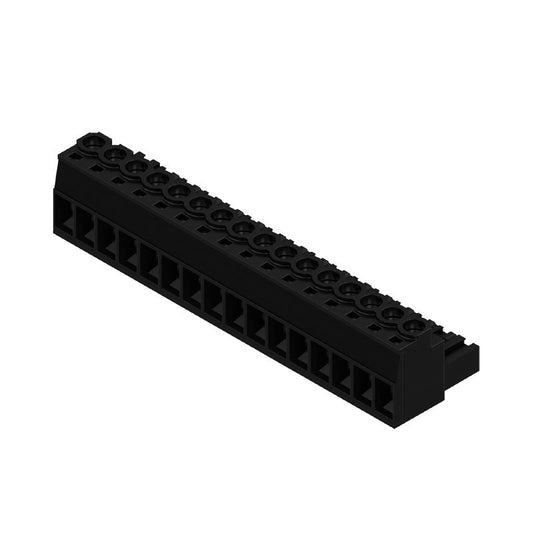 1955430000 - 5mm Female Plug-in Connector, 16 Poles, RoHS Compliant  (Pack of 18)