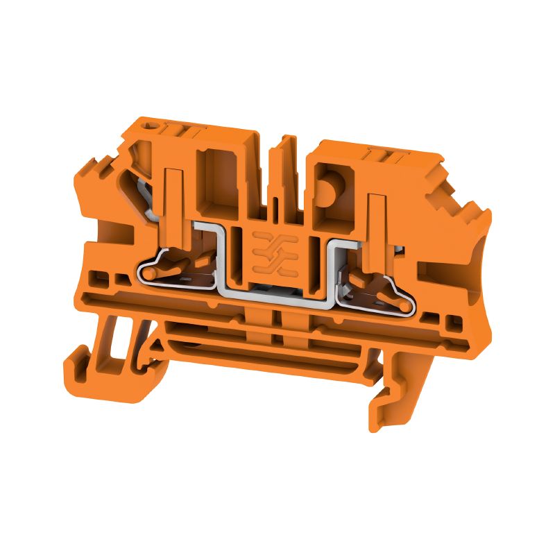 2871900000 - 4 mm² Feed-Through Terminal Block, 32 A, PUSH IN Connection  (Pack of 50)