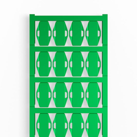 1727740005 - Green MultiCard Markers for Cables, 7-40mm Diameter  (Pack of 320)