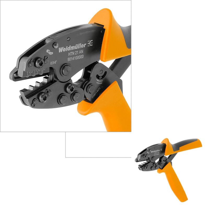9014100000 - Precision Crimping Tool for 0.5-6mm² Non-Insulated Connectors