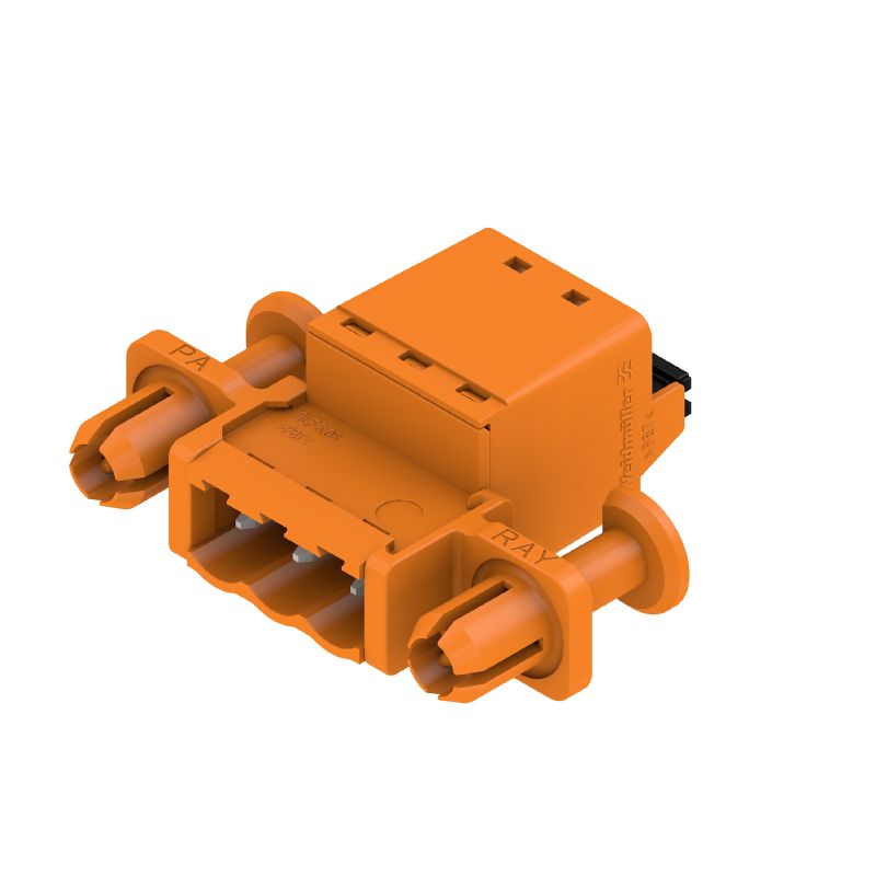 1353590000 - 5.08mm 3-Pole Male Plug PCB Connector, 180° Push-In Design  (Pack of 42)