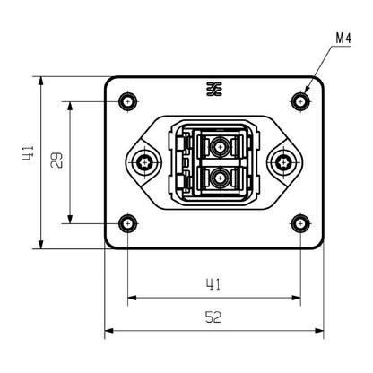 1318150000 - RoHS Certified Free Connector Junction Box, IP65 Rated