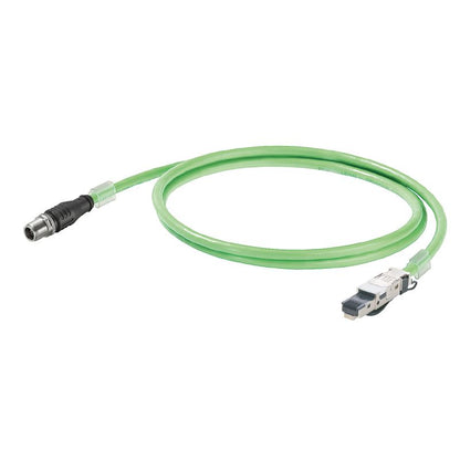 2723030150 - 15m PUR IP67 Dragline Cable Male M12 to RJ45