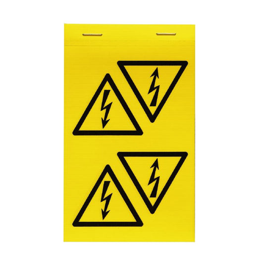1741090000 - 25mm Acrylic Markers, Black on Yellow, RoHS Compliant  (Pack of 120)