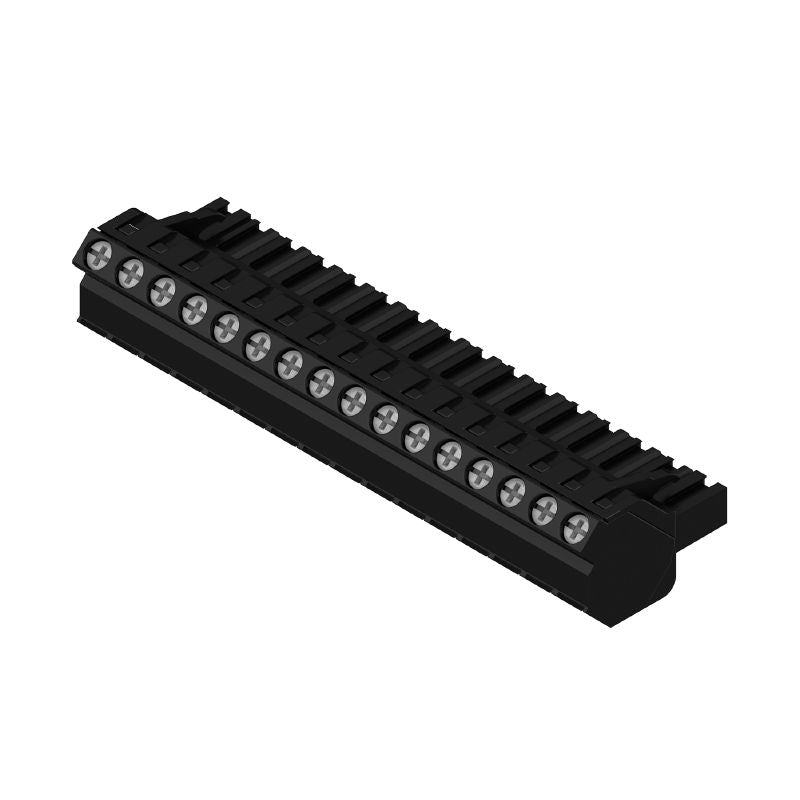 1946700000 - 5.08mm Connector, 16 Poles, RoHS Compliant, 225° Angle  (Pack of 18)