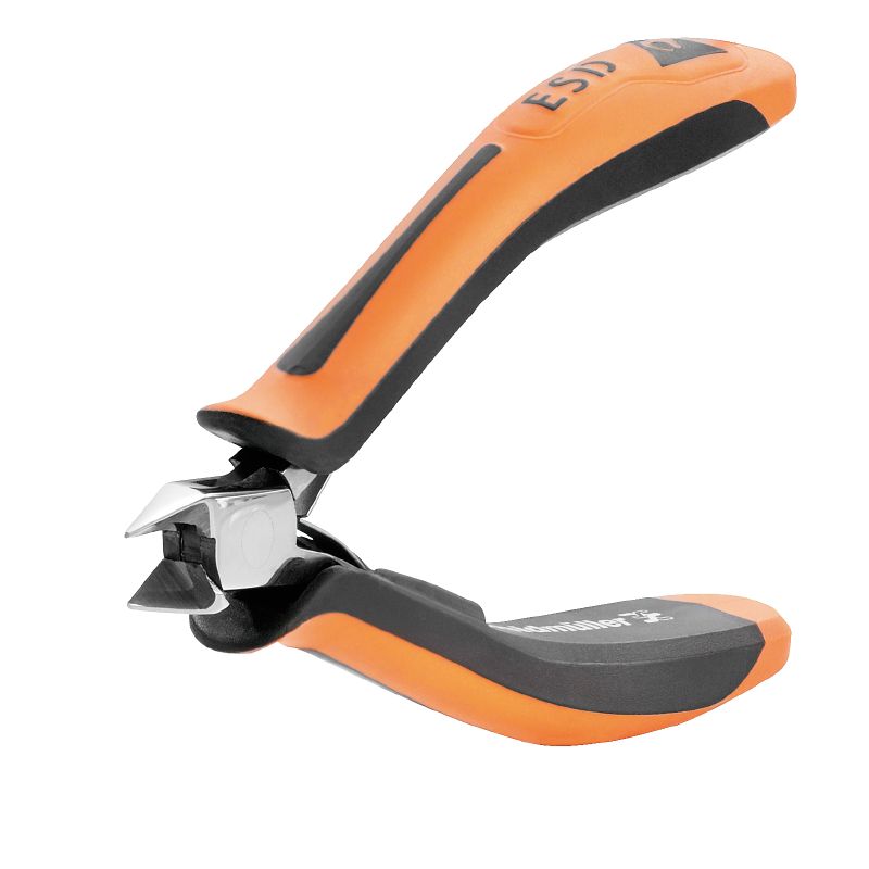 9205130000 - Precision ESD Diagonal-Cutting Pliers, 120mm Length, 1.5mm Capacity