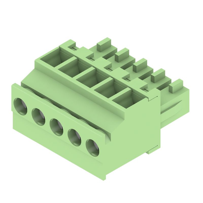 1798720000 - 3.81mm 5-Pole Female Connector with Clamping Yoke  (Pack of 50)