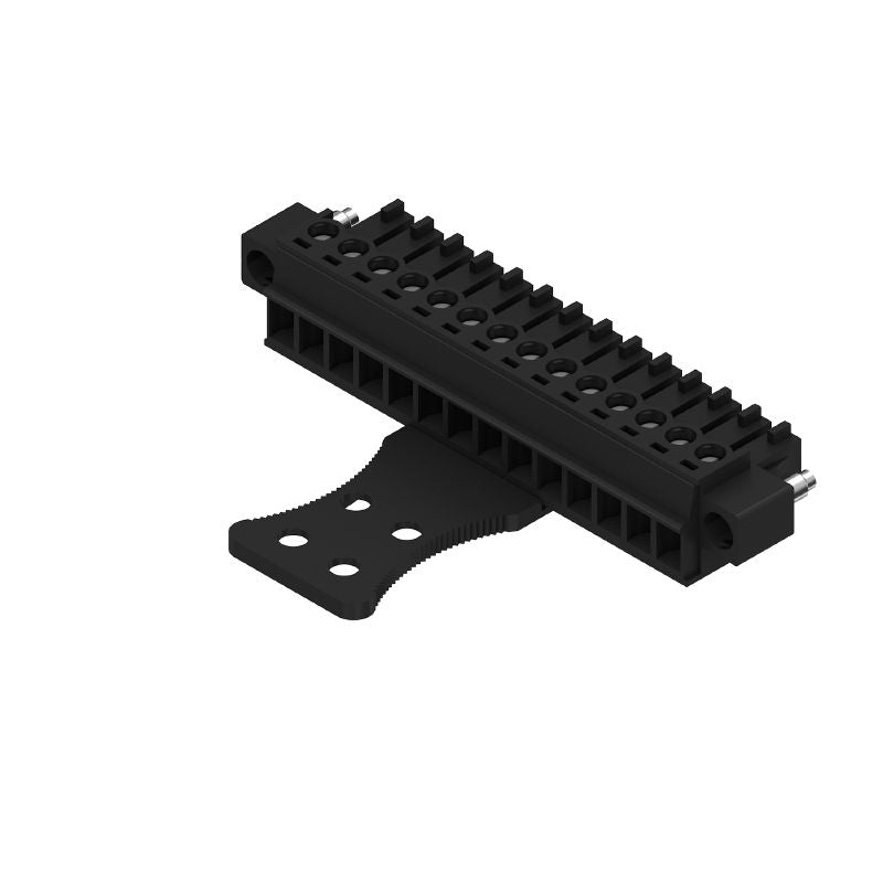 1072230000 - 3.81mm 14-Pole PCB Female Connector with Clamping Yoke  (Pack of 50)