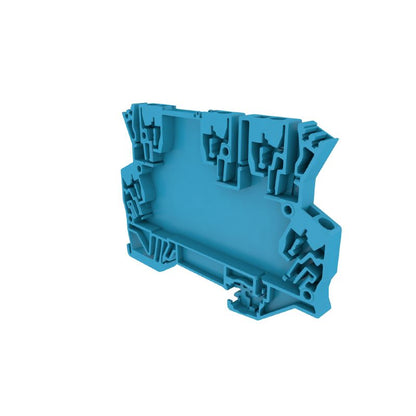 2463200000 - Blue 6mm Terminal Box Housing for Rail Mounting  (Pack of 100)