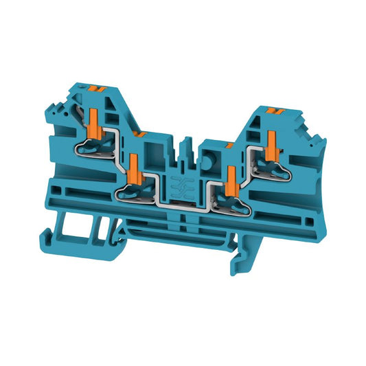 2847470000 - Blue 2.5 mm² Terminal Block, 24 A, 800 V Capacity  (Pack of 50)