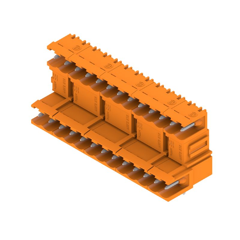 1725280000 - 26-Pole 5.08mm THT Male PCB Connector in Orange  (Pack of 10)