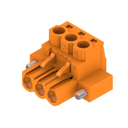 1944100000 - 5.08mm Female PCB Connector with 3 Poles and Clamping Yoke  (Pack of 72)