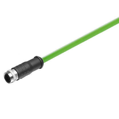 1301370150 - 1.5m M8 4-Pole Shielded Bus Line Cable, No Connector