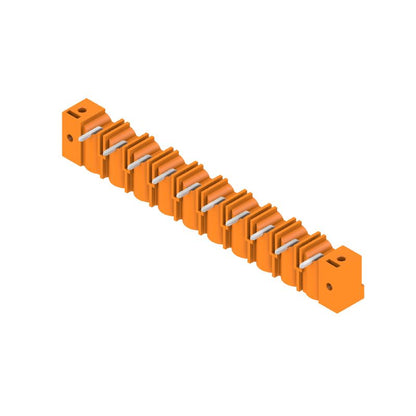 1124380000 - 7.62mm 10-Pole Right Angle PCB Connector with Flange  (Pack of 18)