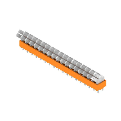 9511950000 - 18-Pole 5.0mm PCB Terminal with 135° Angled Pins  (Pack of 50)