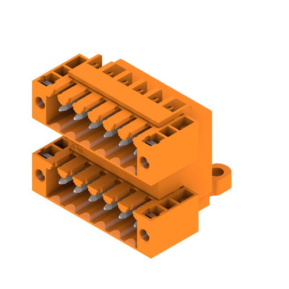 1633850000 - 3.50mm Male PCB Connector, 12 Poles, Flange Design  (Pack of 50)