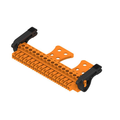 2442160000 - 3.81mm 16-Pole Female PCB Connector with Clamping Yoke  (Pack of 50)