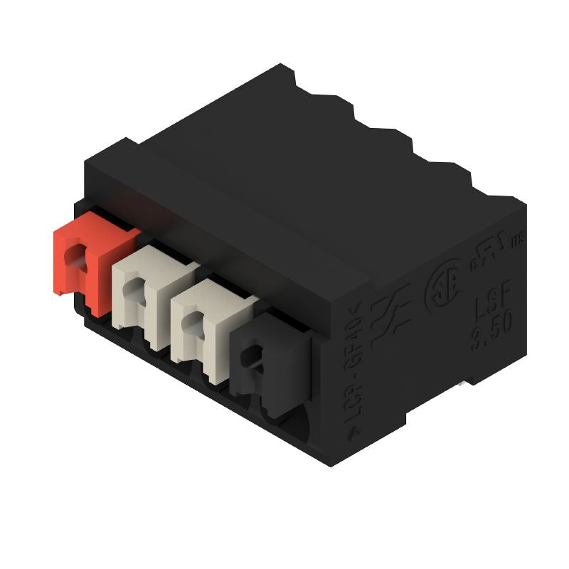 2604110000 - 3.50mm 4-Poles PCB Terminal with Push-In Connection  (Pack of 265)