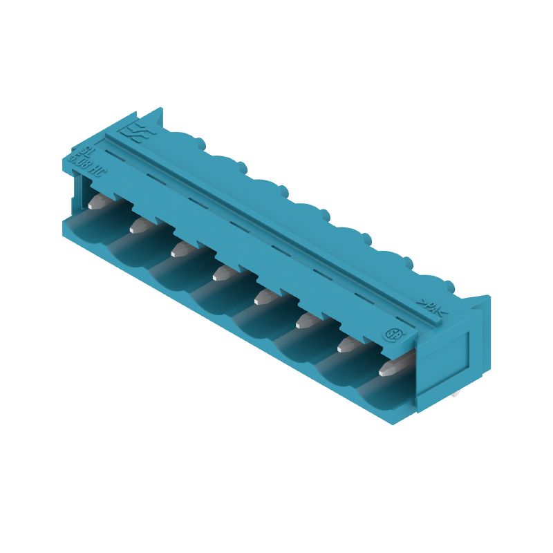 1754410000 - 5.08mm 8-Pole Blue PCB Header Connector - 90° Angle  (Pack of 50)
