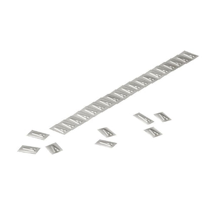 1712501637 - Heat-Resistant Stainless Steel Markers for Cables, 5.5 x 9.9 mm  (Pack of 200)