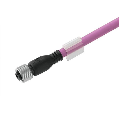 1964690030 - 0.3m 5-Pole M12 Shielded Cable, PUR Sheath, 4A