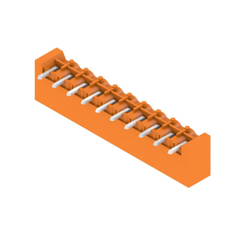 1147530000 - 5.08mm Orange PCB Connector, 10-Pole Male Header, 3.2mm Pins  (Pack of 50)