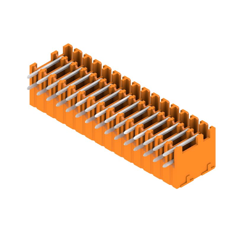 1040560000 - Male Header Connector, 30 Poles, 3.81mm Pitch, Orange  (Pack of 20)