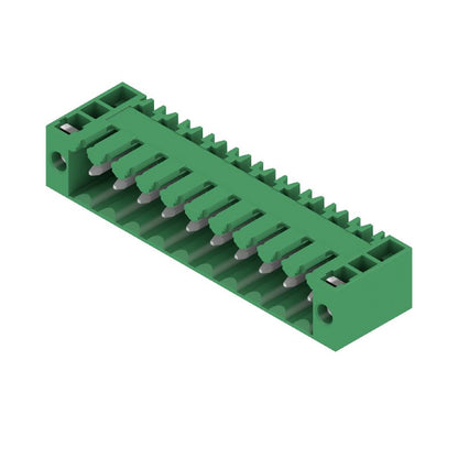 1620140000 - 10-Pole Male Header PCB Connector, 3.50mm Pitch, Signal Green  (Pack of 50)