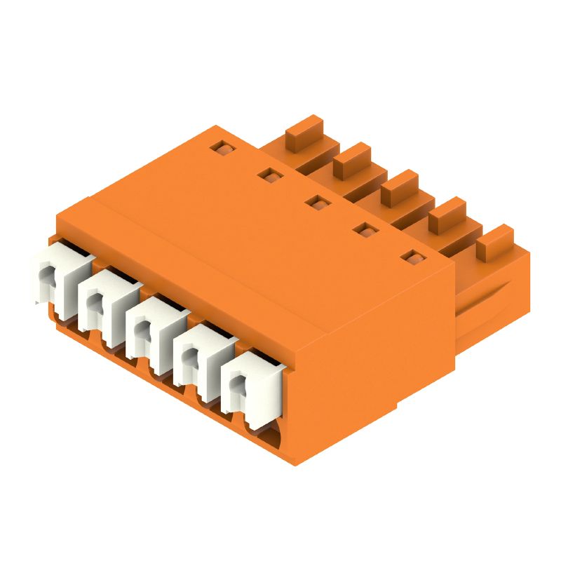 1969120000 - 3.81mm 5-Pole Female PCB Connector with PUSH IN Mechanism  (Pack of 50)