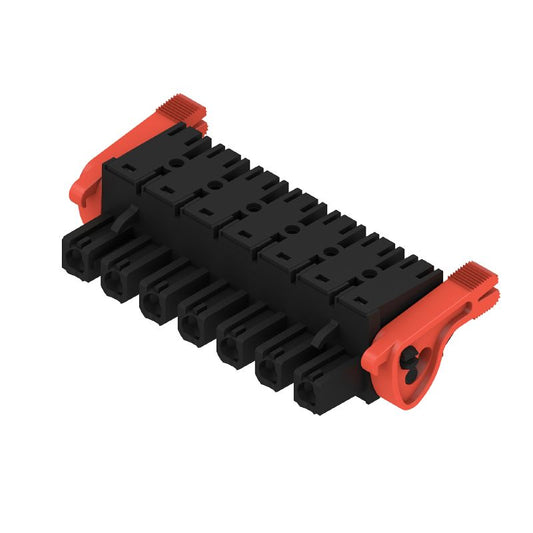 1227430000 - 7-Pole 180° PCB Connector with PUSH IN Actuator  (Pack of 24)