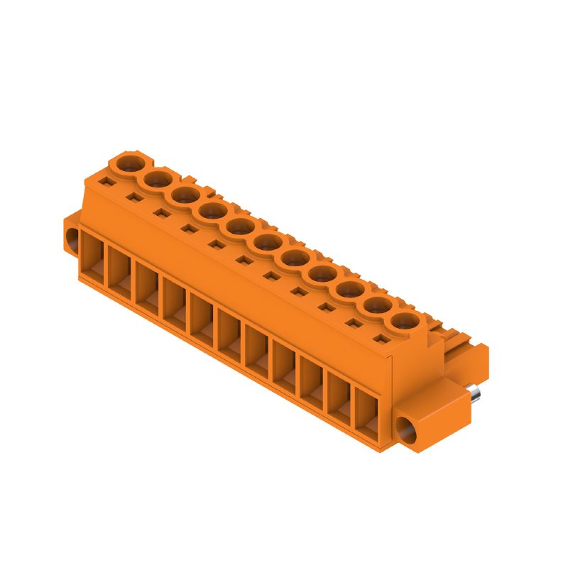 1955710000 - 11-Pole 5.00mm Female PCB Connector, 180° Clamping Design  (Pack of 24)