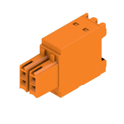 2509580000 - 4-Pole Push-In PCB Female Plug Connector, 3.50mm Pitch  (Pack of 215)