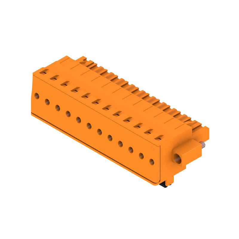 1982990000 - 5.08mm 12-Pole PCB Female Plug Connector with 270° Actuator  (Pack of 24)