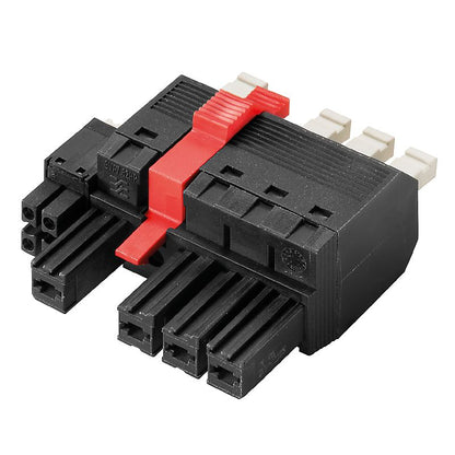 1547590000 - 7.62mm Female PCB Connector with 4 Poles and Push-In Mechanism  (Pack of 32)