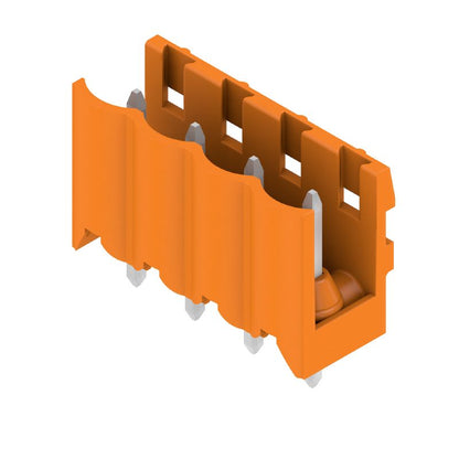 1581340000 - 5mm 4-Pole THT PCB Connector, 180° Angle, Tinned  (Pack of 100)